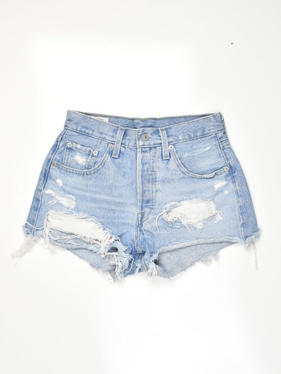 Levi's Pants - Levi's 501 Denim Cut Off Distressed Jean Shorts - 24